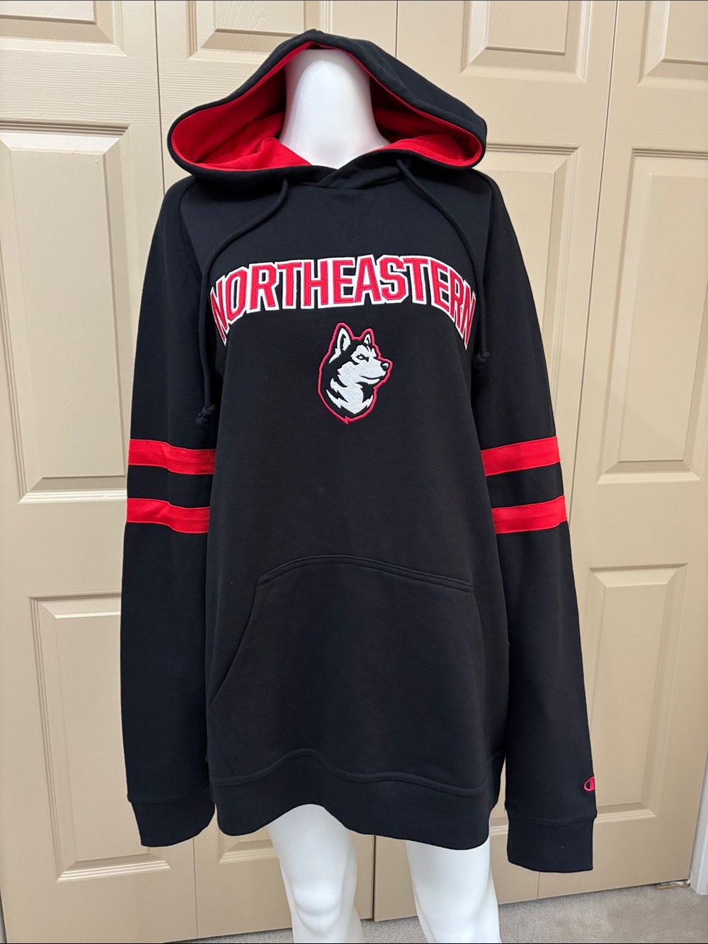 NORTHEASTERN Champion hoodie